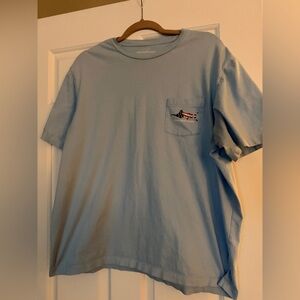 Vineyard Vines Men's Sky Blue Short Sleeve Tee